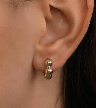 Mini Bombeli Top Top Küpe