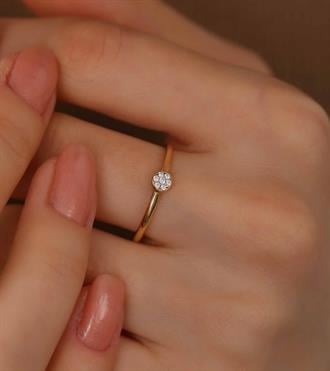 Mini Çiçek Yüzük