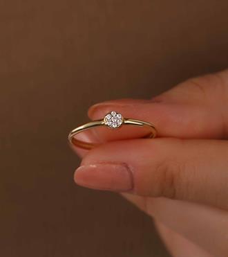 Mini Çiçek Yüzük