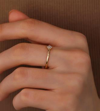 Mini Çiçek Yüzük