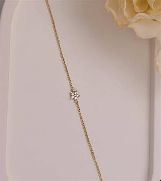 Mini Çiçek Zincir Bileklik