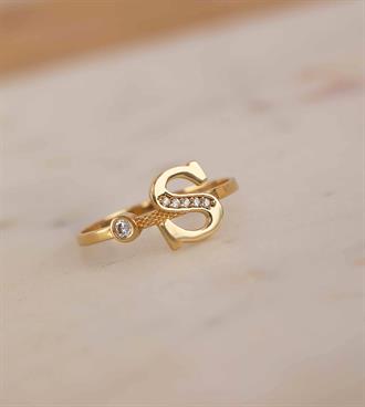 Noktalı Harf Yüzük