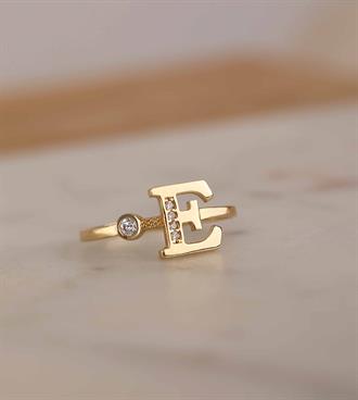 Noktalı Harf Yüzük