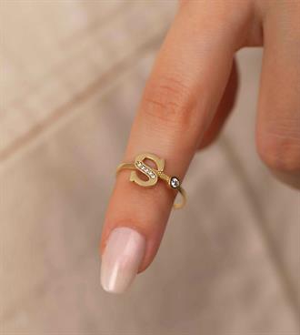 Noktalı Harf Yüzük