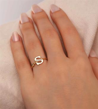 Noktalı Harf Yüzük