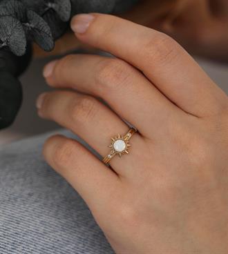 Opal Güneş Yüzük