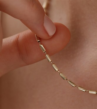 Silindir Dorikalı Dizilim Kolye