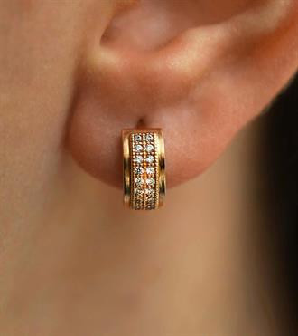 Sırataşlı Halka Küpe