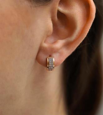 Sırataşlı Halka Küpe