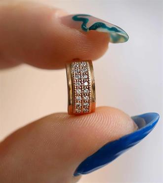 Sırataşlı Halka Küpe