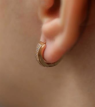 Sırataşlı Halka Küpe