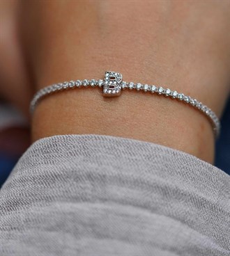 Su Yolu Harfli Bileklik