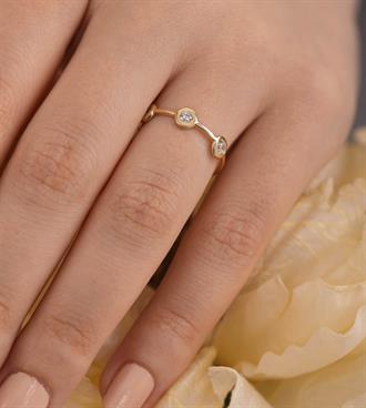 Taş Daireli Yüzük