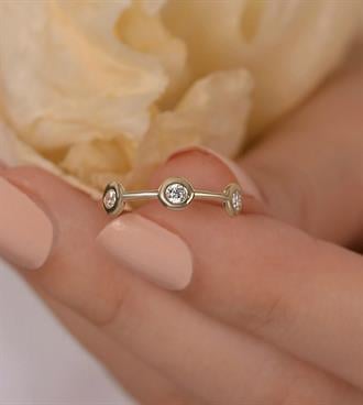 Taş Daireli Yüzük