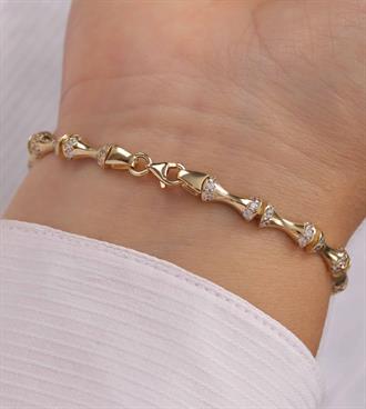 Taş Detaylı Kemik Bileklik