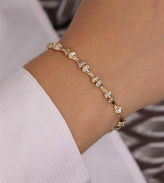 Taş Detaylı Kemik Bileklik