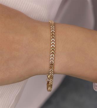 Taşlı Başak Bileklik