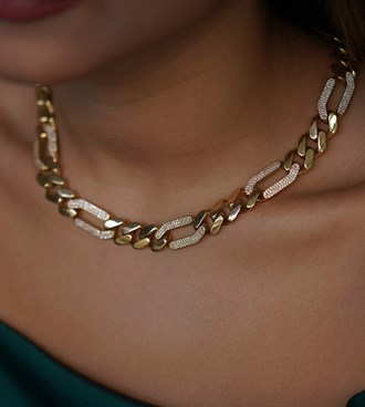 Taşlı Gurmet Kolye