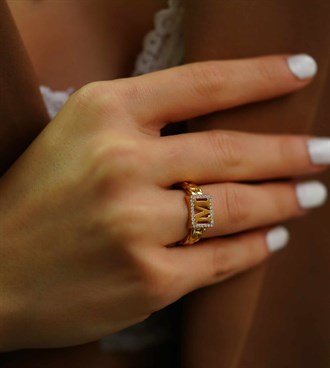 Harfli Gurmet Yüzük