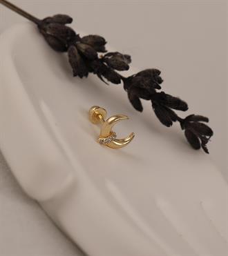 Taşlı Hilal Piercing (Tragus)