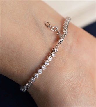 Taşlı Nazar Su Yolu Bileklik