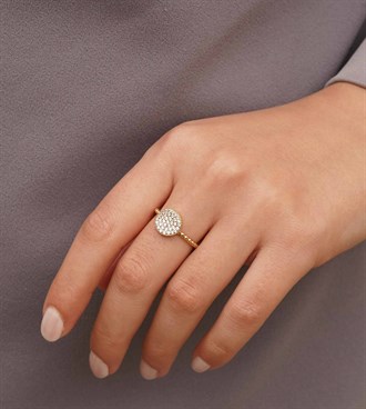 Taşlı Top Top Yüzük