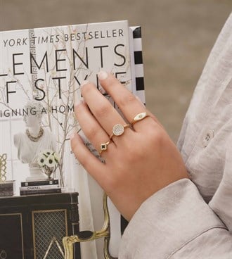 Taşlı Top Top Yüzük