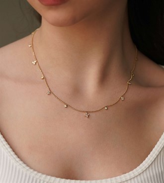 Taşlı Şans Kolye 1