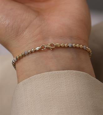 Taşlı Top Top Bileklik