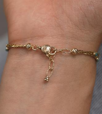 Turkuaz Kataforez Bileklik