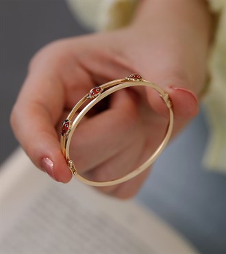 Uğur Böcekli Çocuk Bilezik