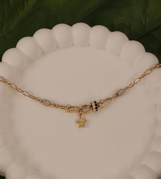 Yıldızlı Fora Bileklik