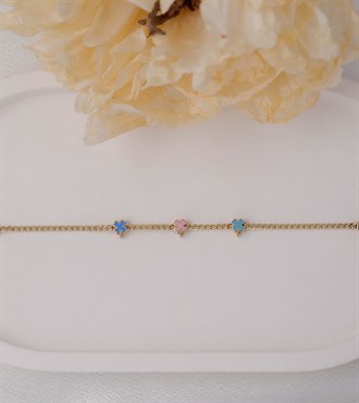 Yoncalı Mini Gurmet Çocuk Bileklik