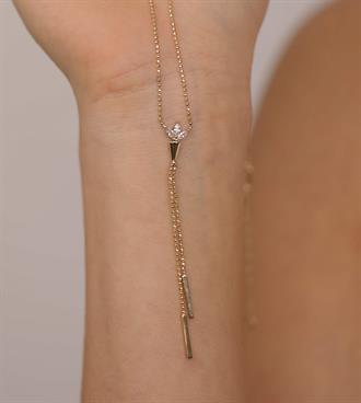 Zincirli Lotus Kolye