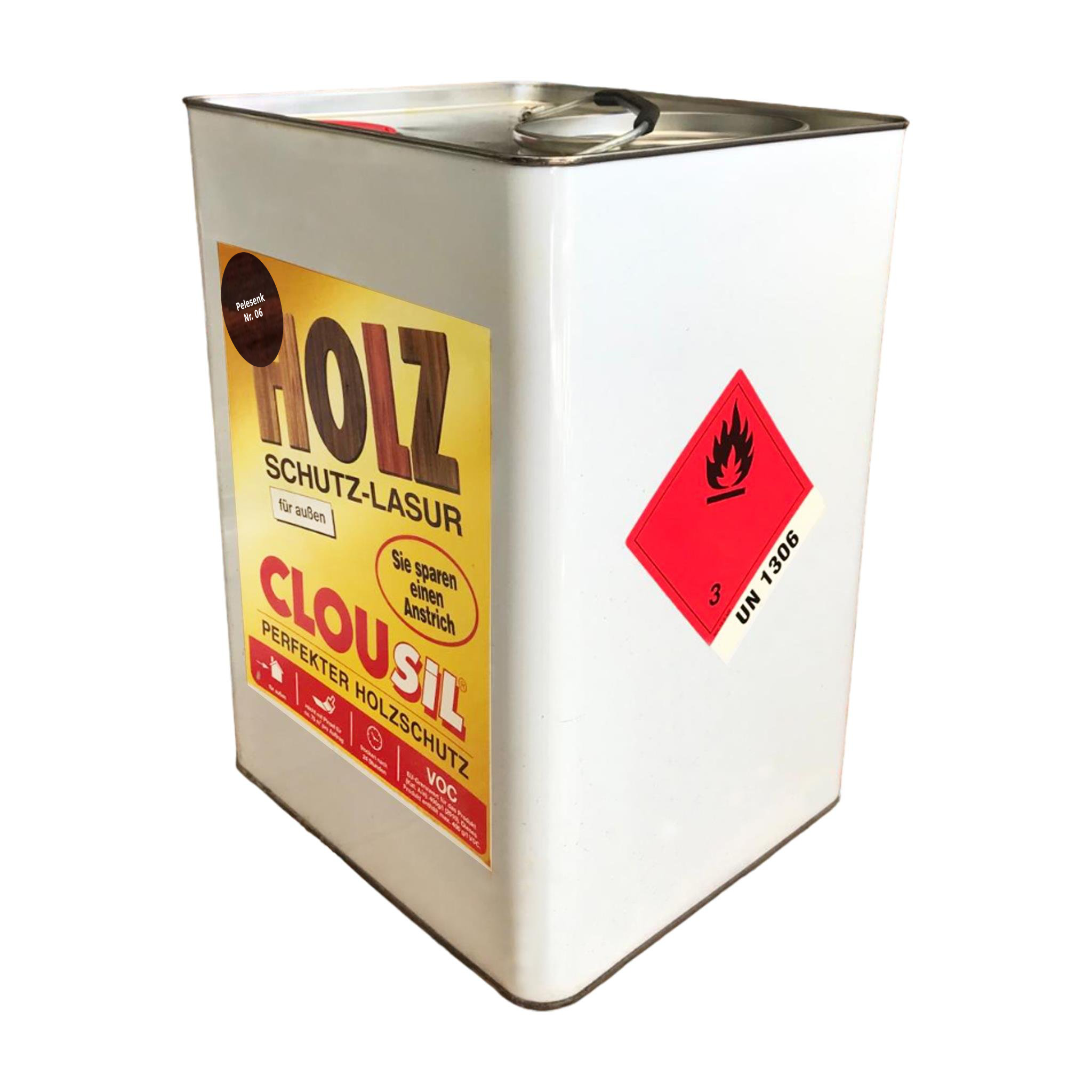 Solvent Bazlı Ahşap Koruyucular 25LtCLOU Nr:06 Pelesenk Slv Bazlı Ahşap Koruyucu 25Lt