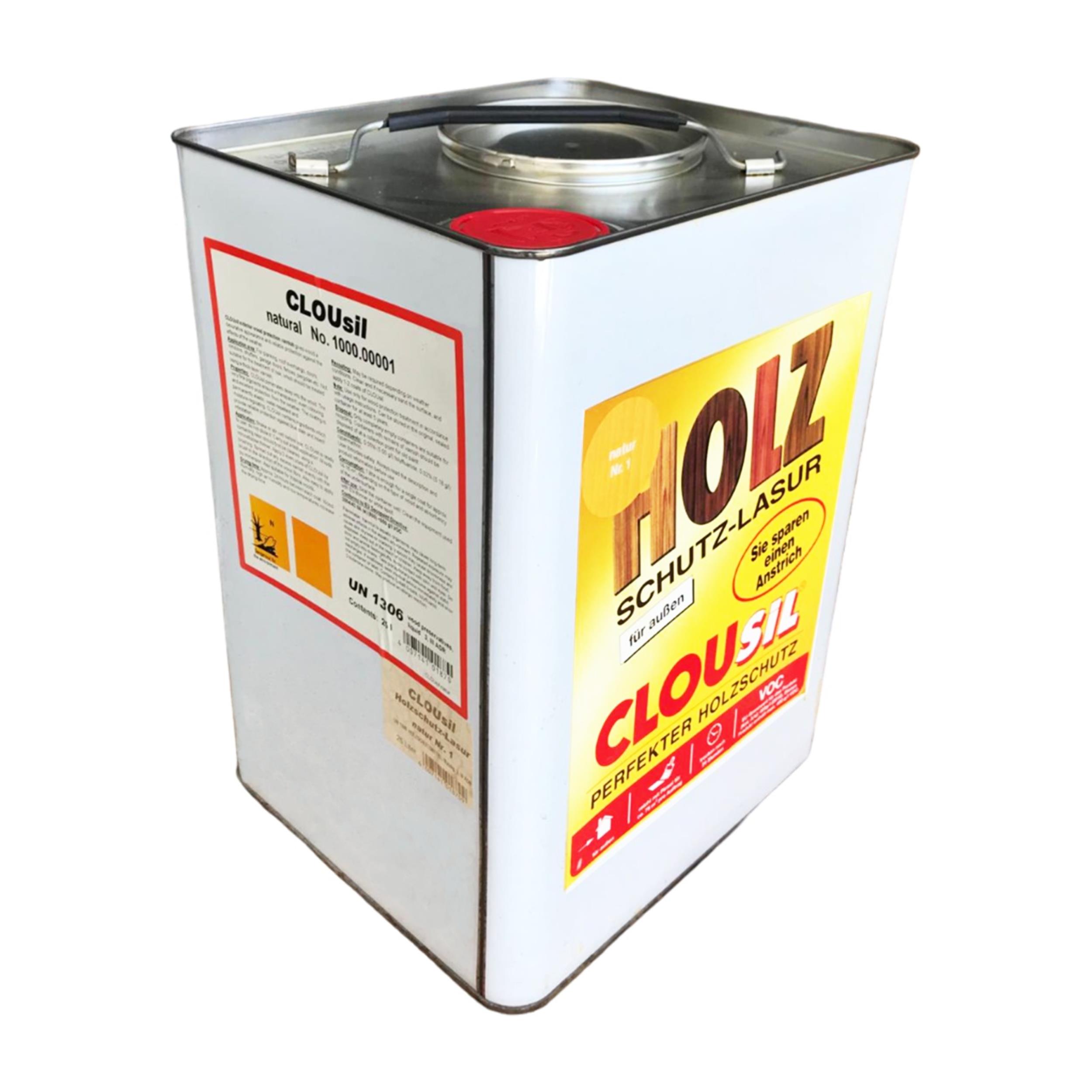 Solvent Based Wood Protector 25LtCLOU Nr:01 Natural Slv Based Wood Protector25Lt