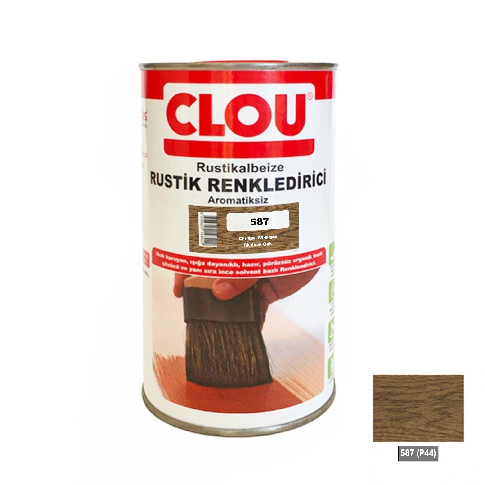 Solvent Bazlı Renklendiriciler 750ml587 Ceviz  Rustic Efekt Renklendirici 750ml