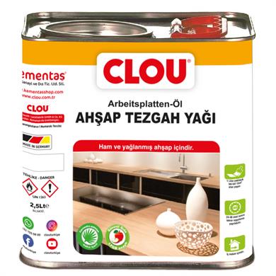 CLOU 30763.00000 Ahşap Tezgah Yağı 2,5Lt
