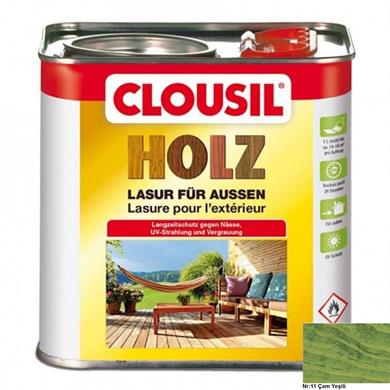 Solvent Bazlı Ahşap Koruyucular 2,5LtCLOU Nr:11 Çam Yeşili Slv Bazlı Ahş.Koruyucu 2,5LT