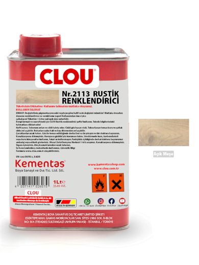 Solvent Based Colourants 1Lt02113 Light Oak Rustic Effect Colourant 1Litre