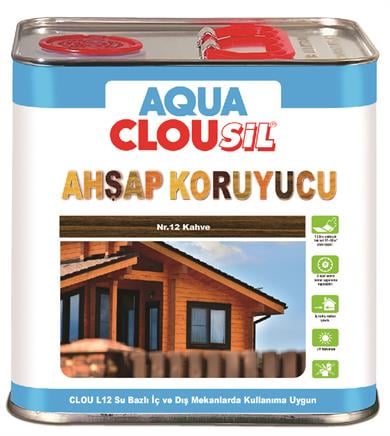 Water Based Wood Protectors2,5ltCLOU Nr:12 Coffee Water Based Wood Protector 2,5Lt