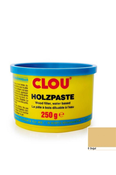 Water Based Wood Repair PuttyCLOU Water Based Wood Repair Putty Nr:01 Natur 250gr