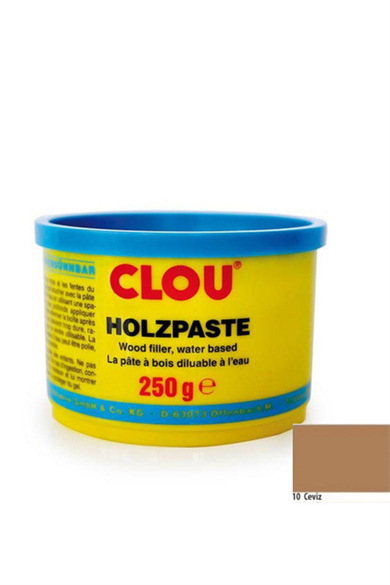 Water Based Wood Repair PuttyCLOU Water Based Wood Repair Putty Nr:10 Walnut 250gr