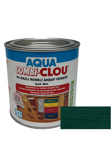 Water Based Varnishes 375mlL17 Nr:03 Green Water Based Colour A. Varnish 375ml