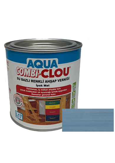 Water Based Varnishes 375mlL17 Nr:25 Dove Blue Water Based Colour Varnish375ml