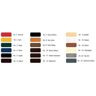 Water Based Varnishes 750mlL17 Nr:18 Beech Water Based Colour A. Varnish 750ml