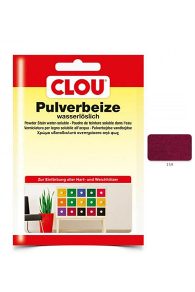 Water Soluble Oxide Powder Wood PaintCLOU Oxide Powder Paint Nr:159 Violet Violet 12gr