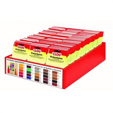 Water Soluble Oxide Powder Wood PaintCLOU Oxide Powder Coating Nr:154 Light Red 12gr