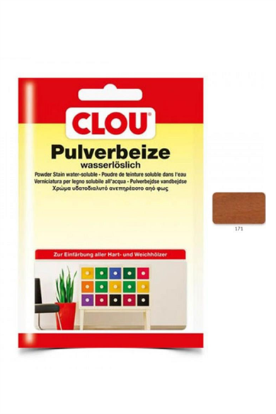 Water Soluble Oxide Powder Wood PaintCLOU Oxide Powder Paint Nr:171 Cherry 5gr