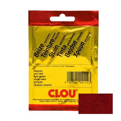 Water Soluble Oxide Powder Wood PaintCLOU Oxide Powder Coating Nr:156 Mahogany 12gr